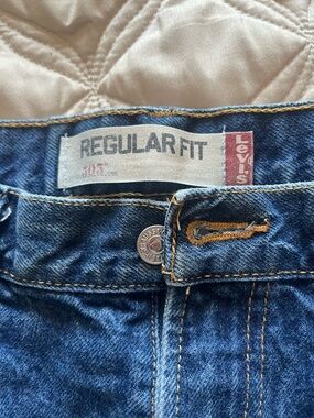 Levi's 505 Classic Blue Denim Jeans